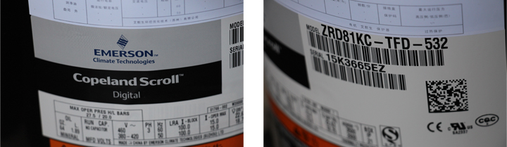 數碼渦旋空調壓縮機 數碼渦旋空調壓縮機